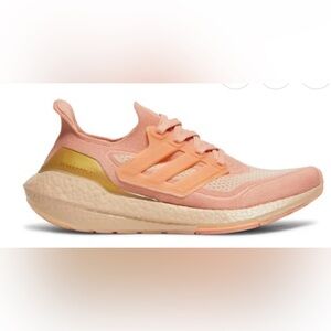 Adidas Ultraboost 21 Women's Running Shoes Ambient Blush FY3953 Size 9